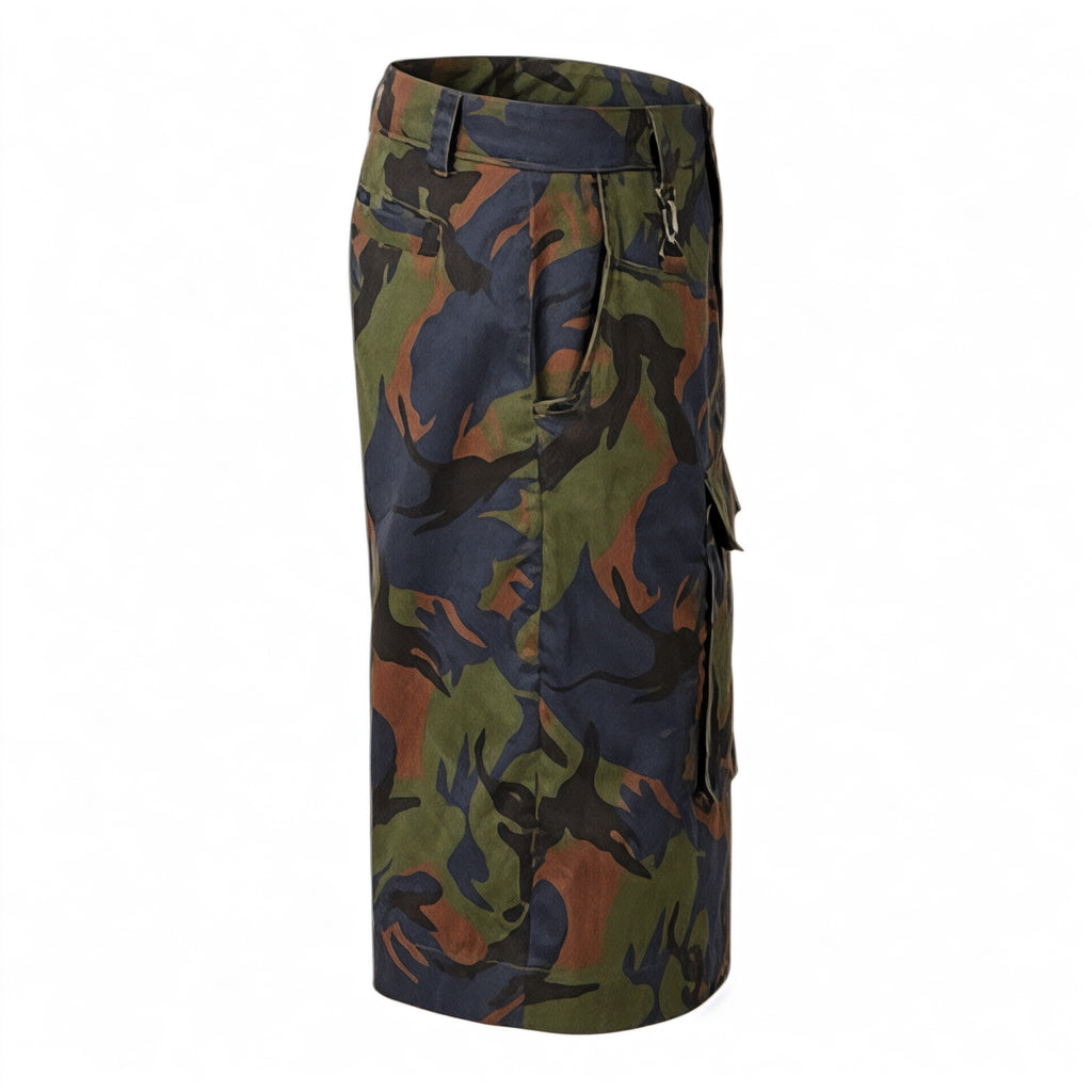 Hybrid Kilt-Cargo | Upcycled Streetwear Skirt